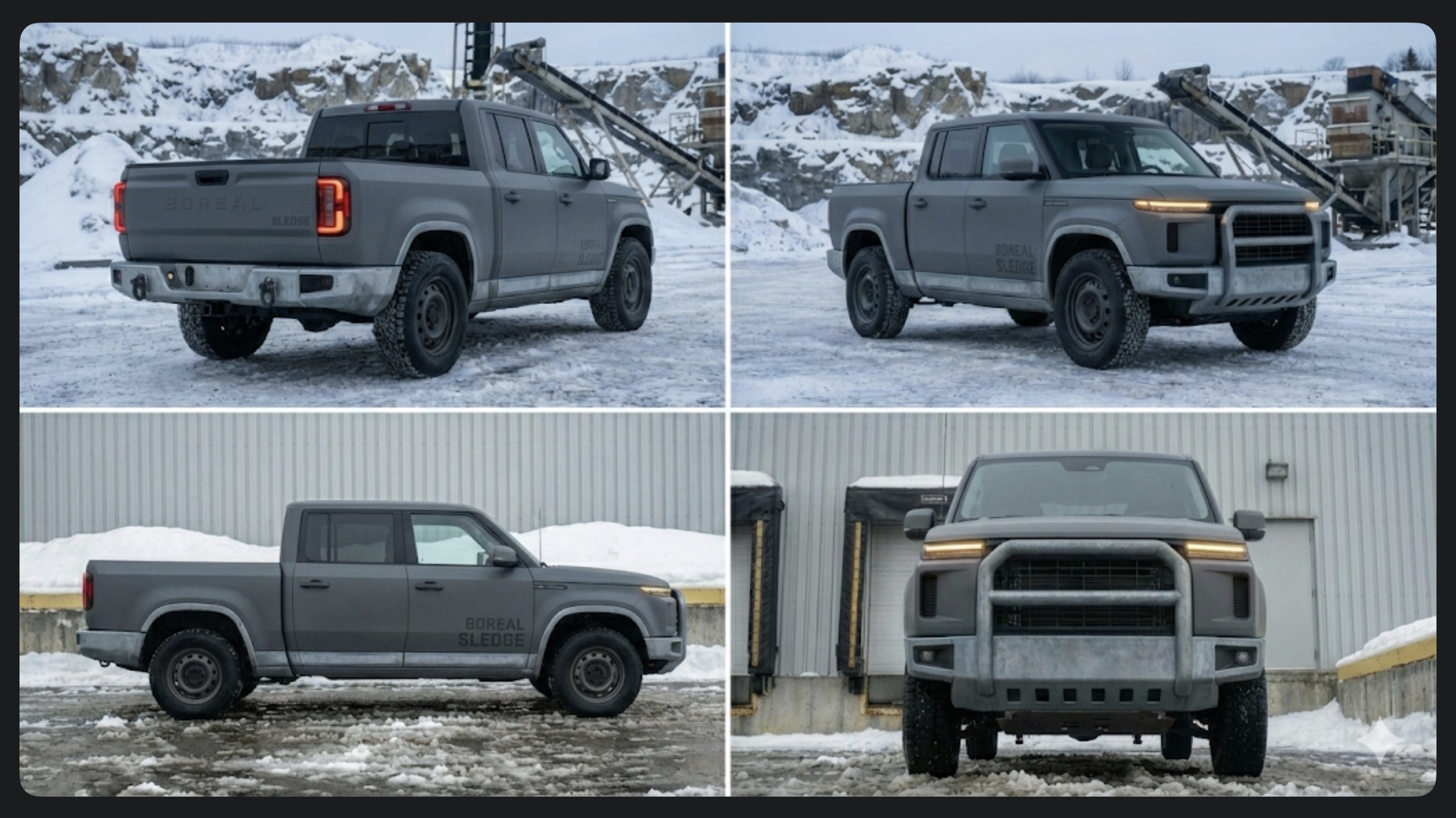 Boreal Sledge concept rendering gallery